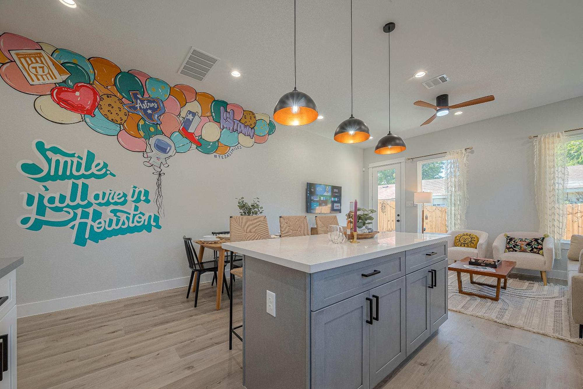 Modern Home Near Downtown With Fast Wifi, Bbq, Games & Ev Equipped! Хьюстон Экстерьер фото